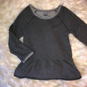 Women’s Dark Grey 3/4 Sleeve Top
